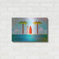 Luxe Metal Art 'Tropical Island' by Andrea Haase, Metal Wall At,24x16