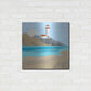 Luxe Metal Art 'East End Lighthouse' by Andrea Haase, Metal Wall At,24x24