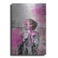 Luxe Metal Art 'Los Angeles City Girl Pink' by Andrea Haase, Metal Wall At