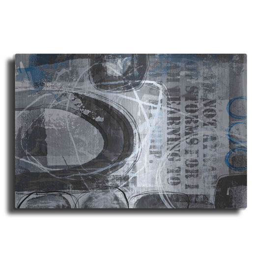 Luxe Metal Art 'Stormy Waters' by Andrea Haase, Metal Wall At