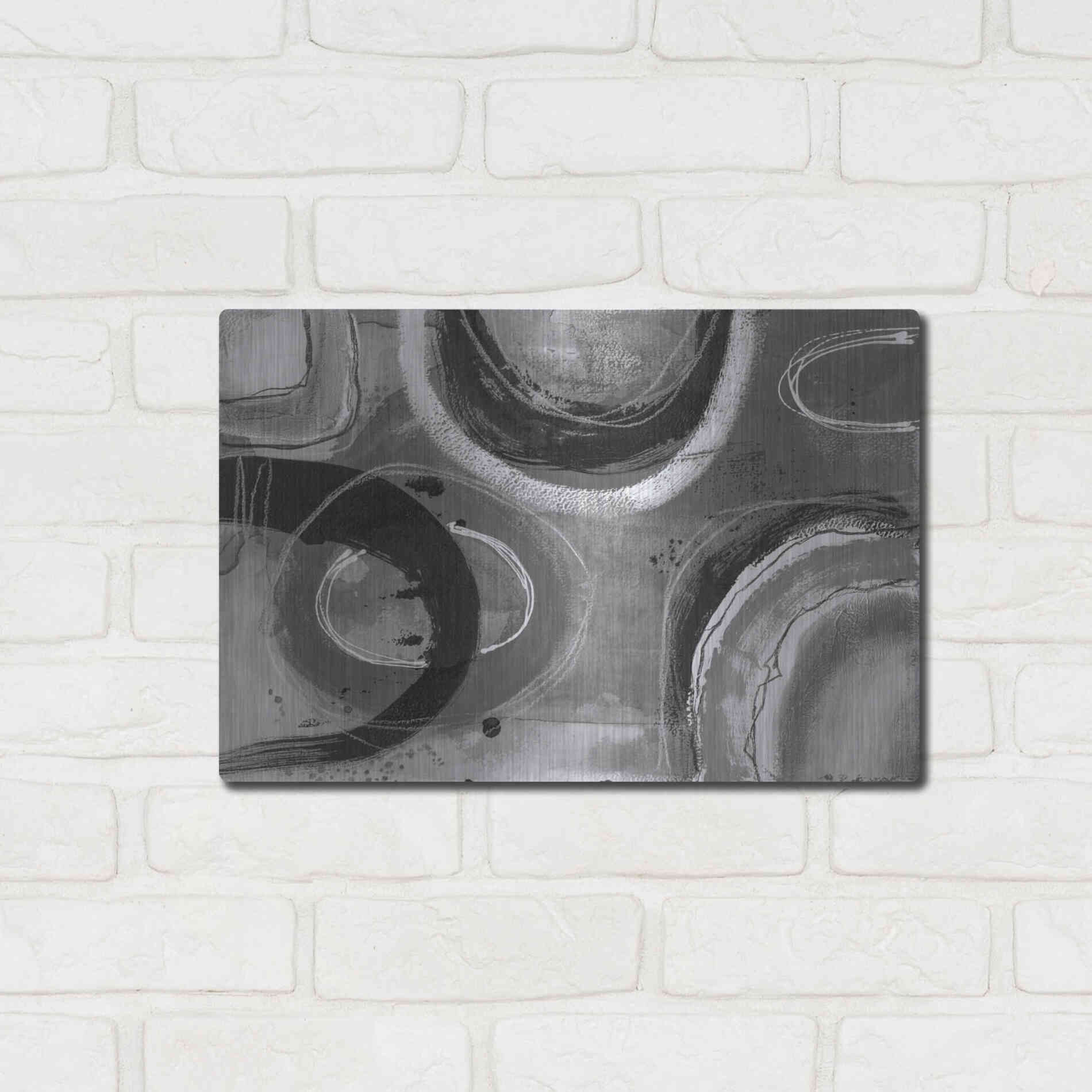 Luxe Metal Art 'Inner Circle' by Andrea Haase, Metal Wall At,16x12