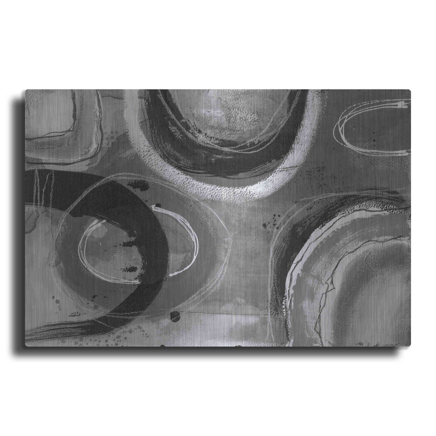 Luxe Metal Art 'Inner Circle' by Andrea Haase, Metal Wall At