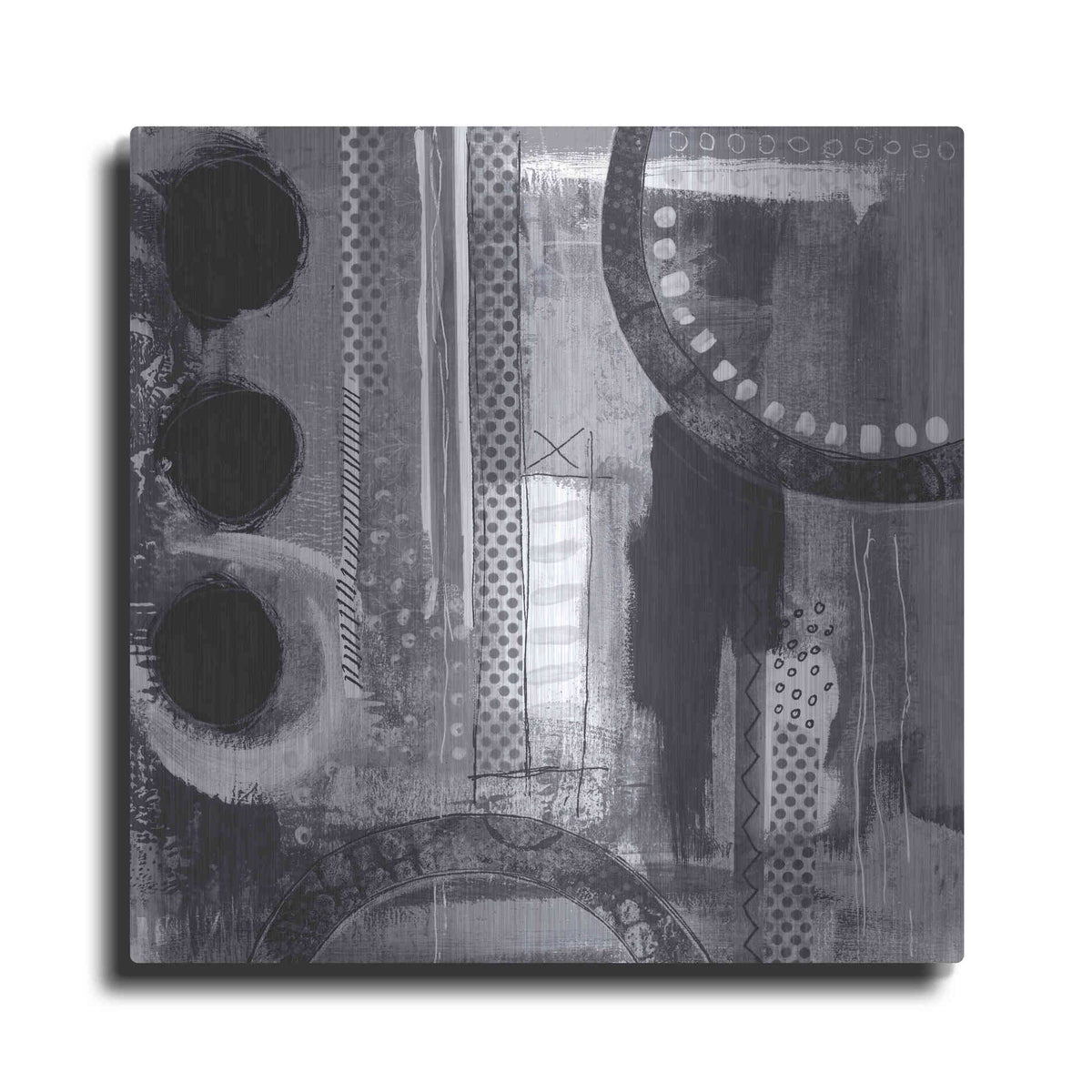 Luxe Metal Art 'Friday Night Dance Floor' by Andrea Haase, Metal Wall At