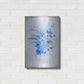 Luxe Metal Art 'Blue Summer' by Andrea Haase, Metal Wall At,16x24