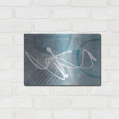 Luxe Metal Art 'Inspiring Meeting' by Andrea Haase, Metal Wall At,16x12