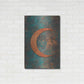 Luxe Metal Art 'Moon Symbiosis Of Rust And Copper' by Andrea Haase, Metal Wall At,24x36