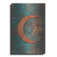 Luxe Metal Art 'Moon Symbiosis Of Rust And Copper' by Andrea Haase, Metal Wall At