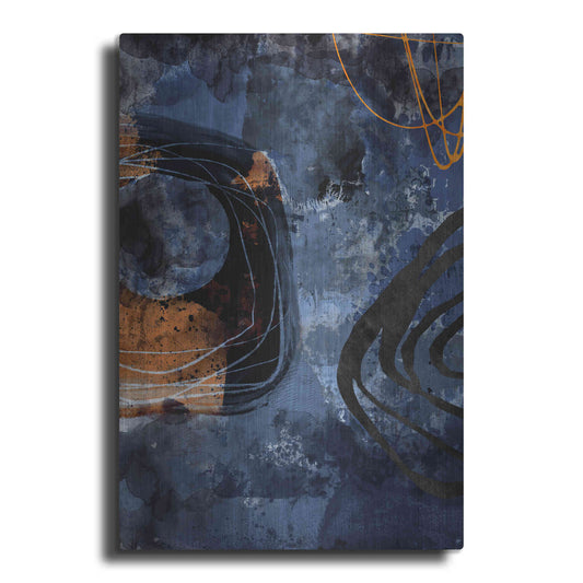 Luxe Metal Art 'Nightscape Adventure' by Andrea Haase, Metal Wall At