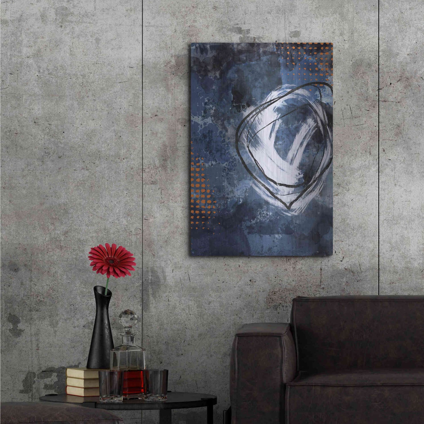 Luxe Metal Art 'Nightscape Exit' by Andrea Haase, Metal Wall At,24x36