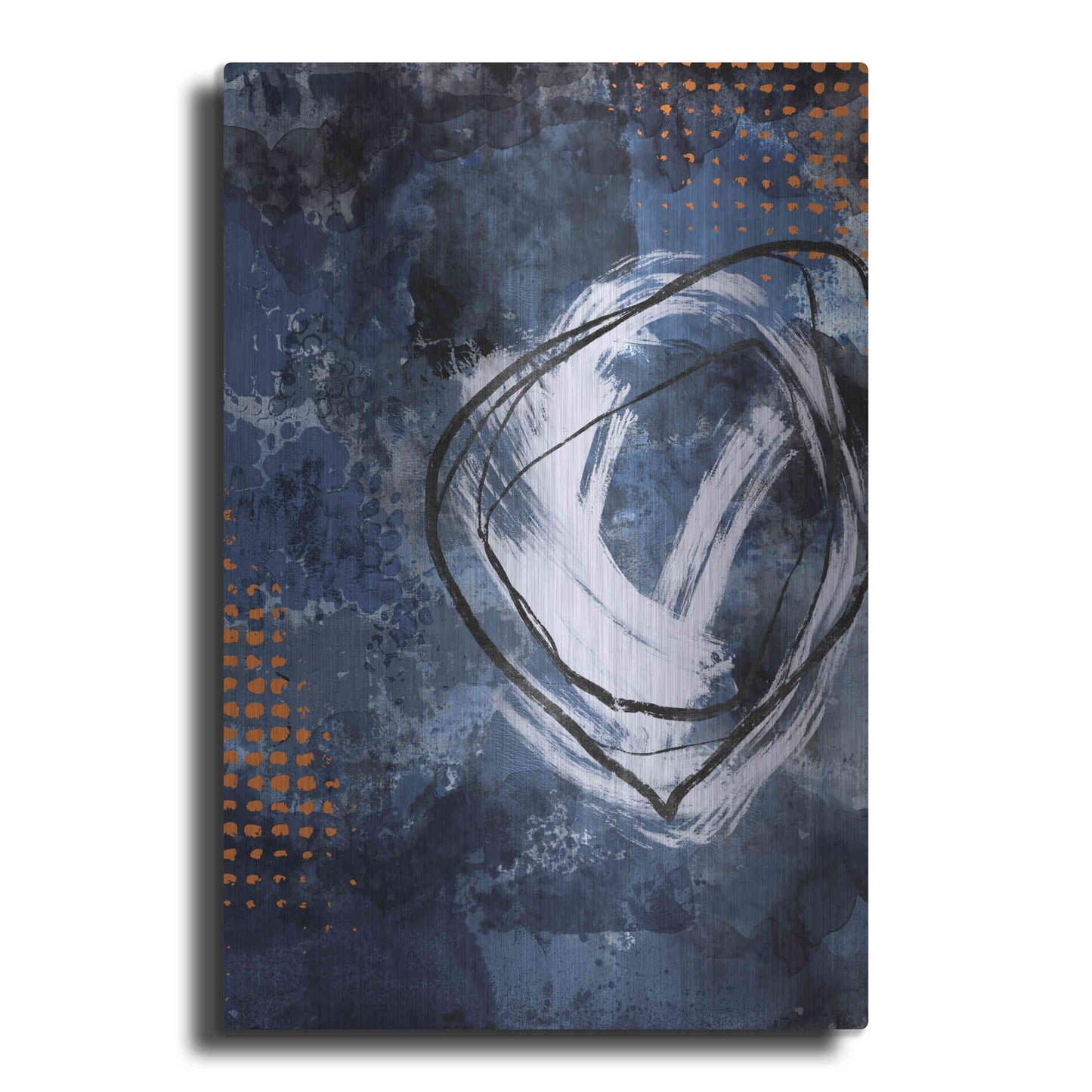 Luxe Metal Art 'Nightscape Exit' by Andrea Haase, Metal Wall At