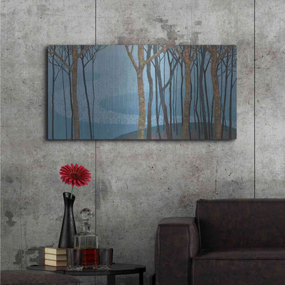 Luxe Metal Art 'Katonah II' by Kathrine Lovell, Metal Wall Art,48x24