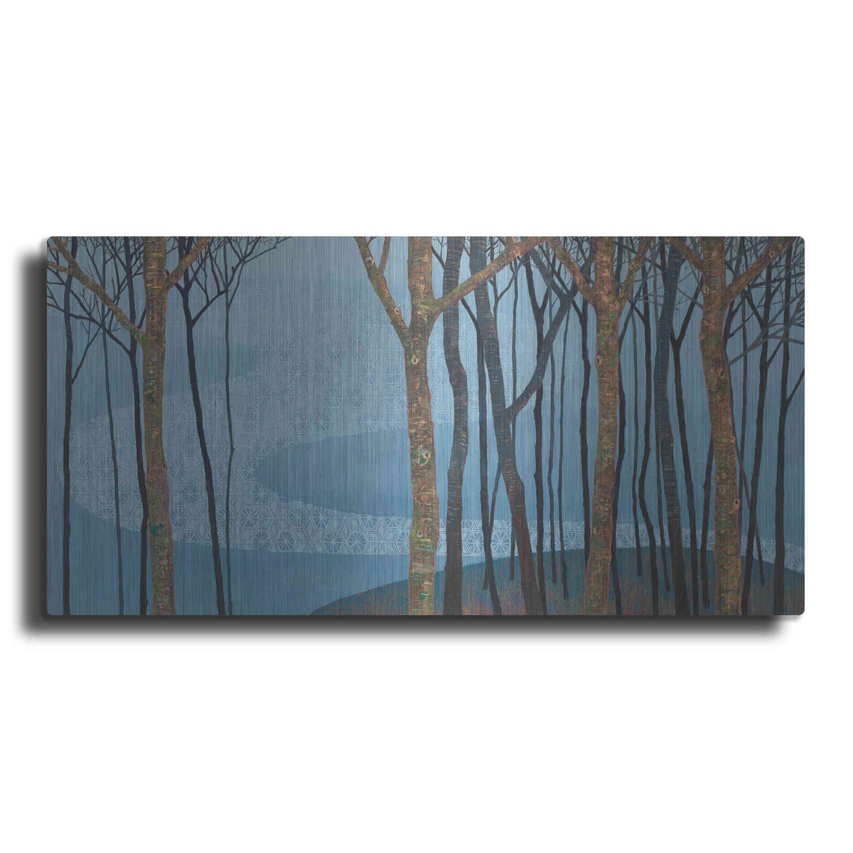 Luxe Metal Art 'Katonah II' by Kathrine Lovell, Metal Wall Art