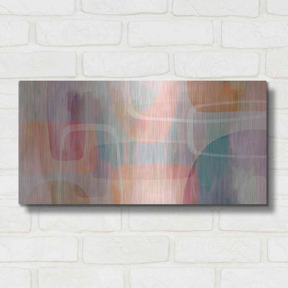 Luxe Metal Art 'Summer Sound' by Andrea Haase Metal Wall Art,24x12