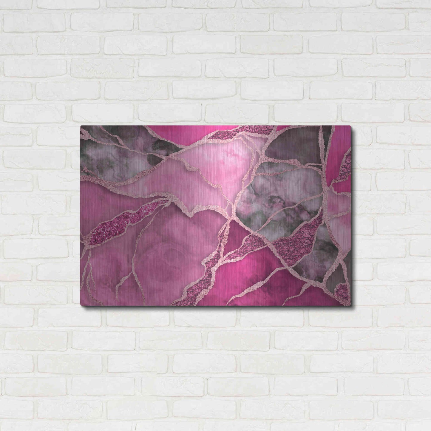 Luxe Metal Art 'Luxury Dream' by Andrea Haase Metal Wall Art,36x24