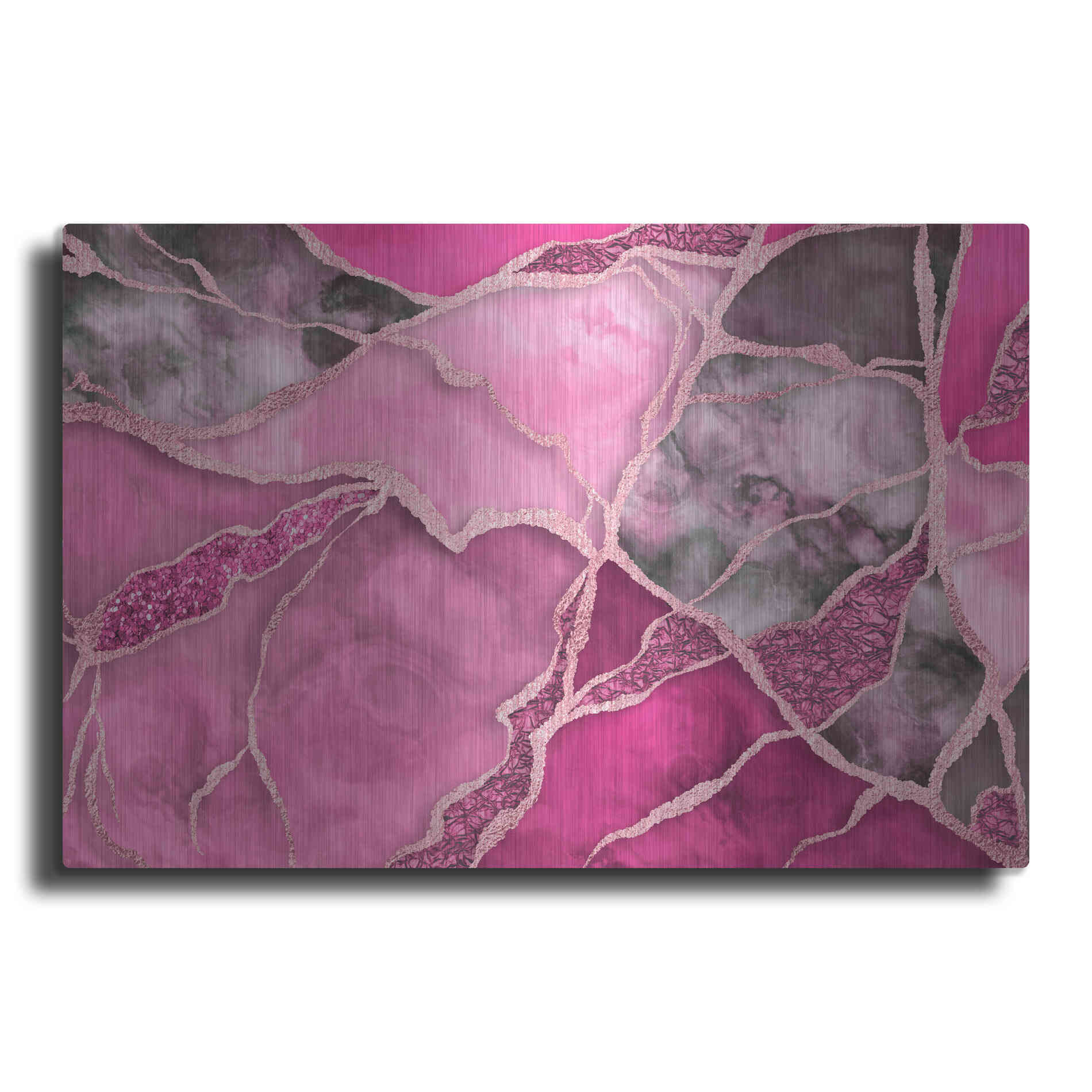 Luxe Metal Art 'Luxury Dream' by Andrea Haase Metal Wall Art