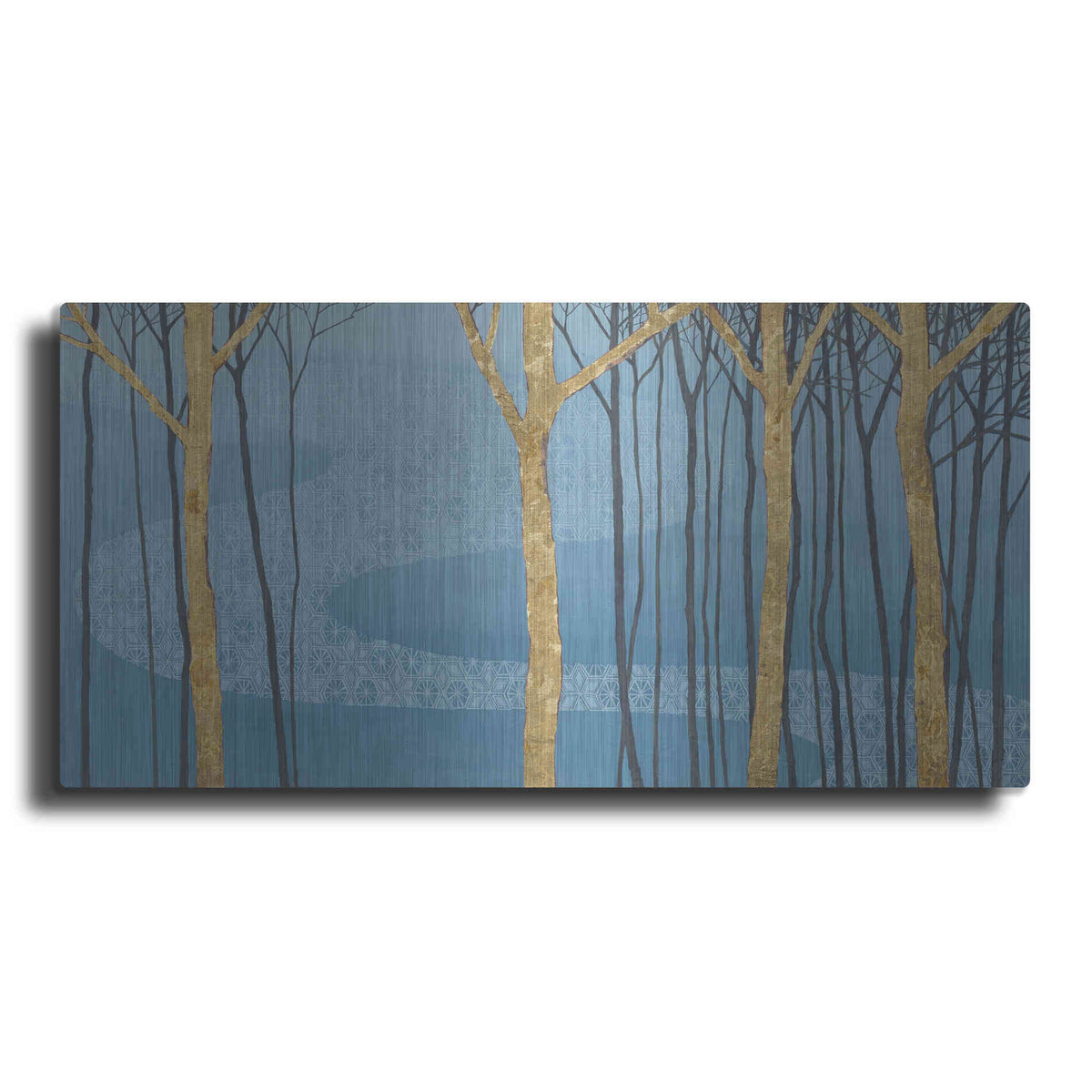 Luxe Metal Art 'Katonah Gold' by Kathrine Lovell, Metal Wall Art