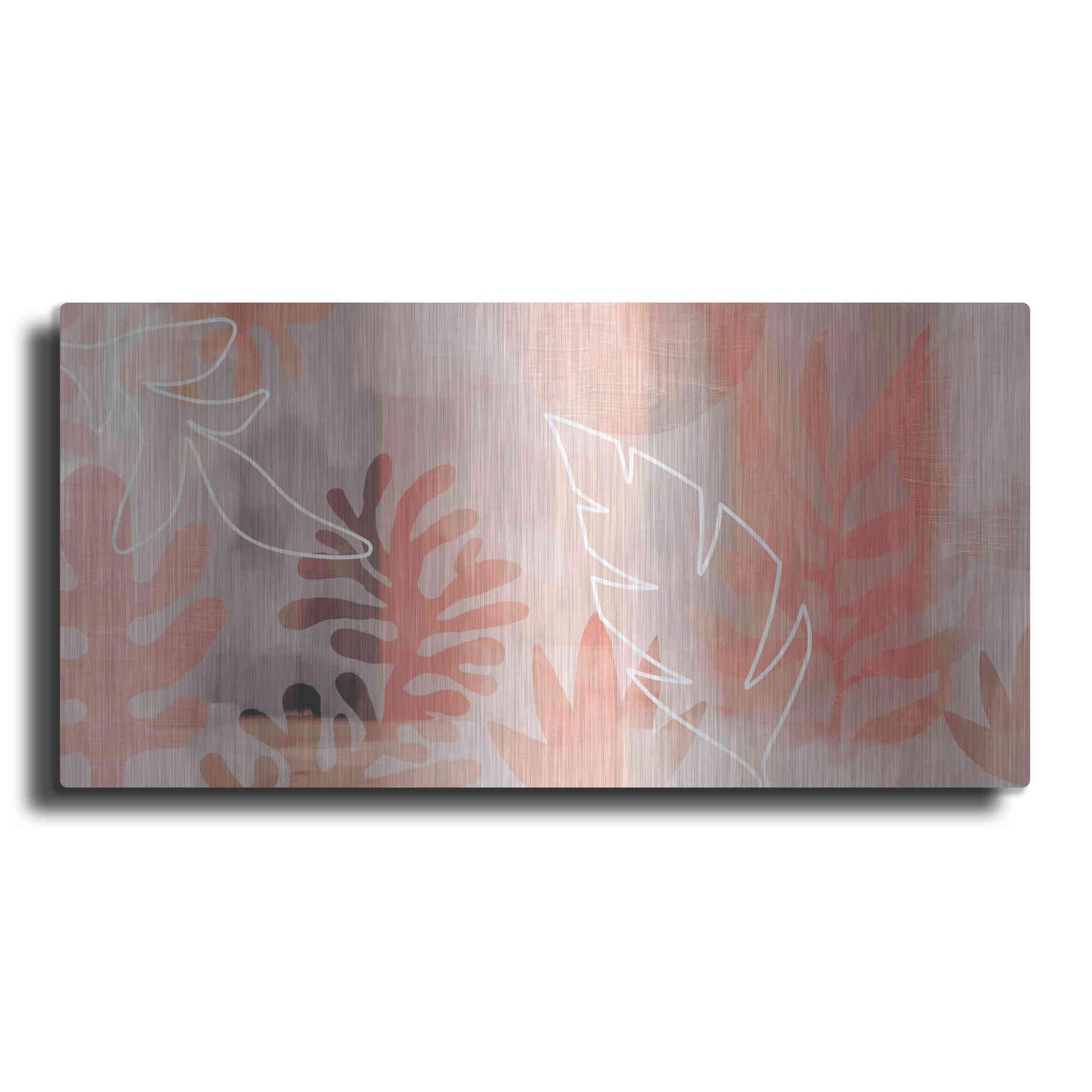 Luxe Metal Art 'Plantas Tropicales' by Andrea Haase Metal Wall Art,2:1 L