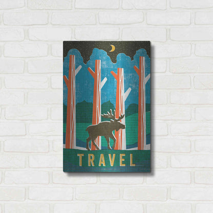 Luxe Metal Art 'Big Sky III' by Michael Mullan, Metal Wall Art,16x24