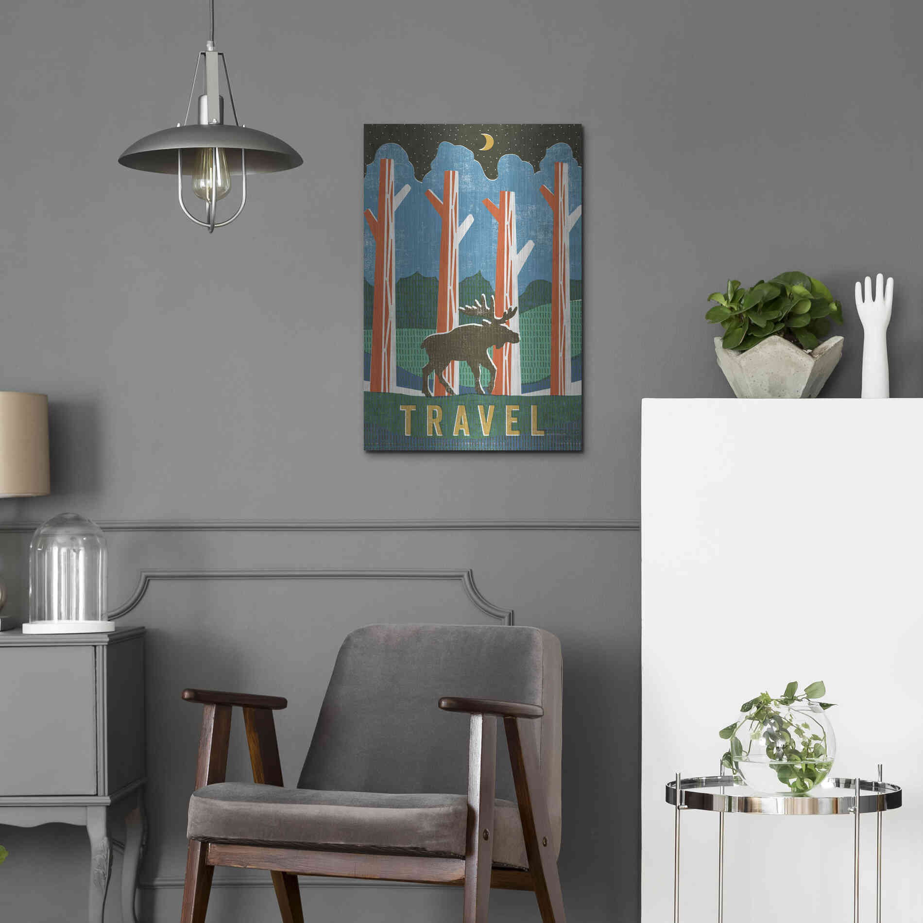 Luxe Metal Art 'Big Sky III' by Michael Mullan, Metal Wall Art,16x24