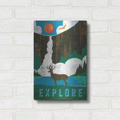 Luxe Metal Art 'Big Sky II' by Michael Mullan, Metal Wall Art,12x16