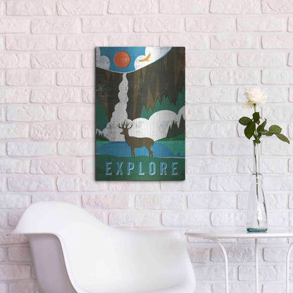 Luxe Metal Art 'Big Sky II' by Michael Mullan, Metal Wall Art,16x24