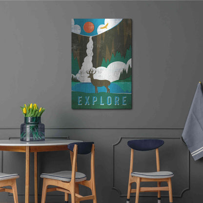 Luxe Metal Art 'Big Sky II' by Michael Mullan, Metal Wall Art,24x36