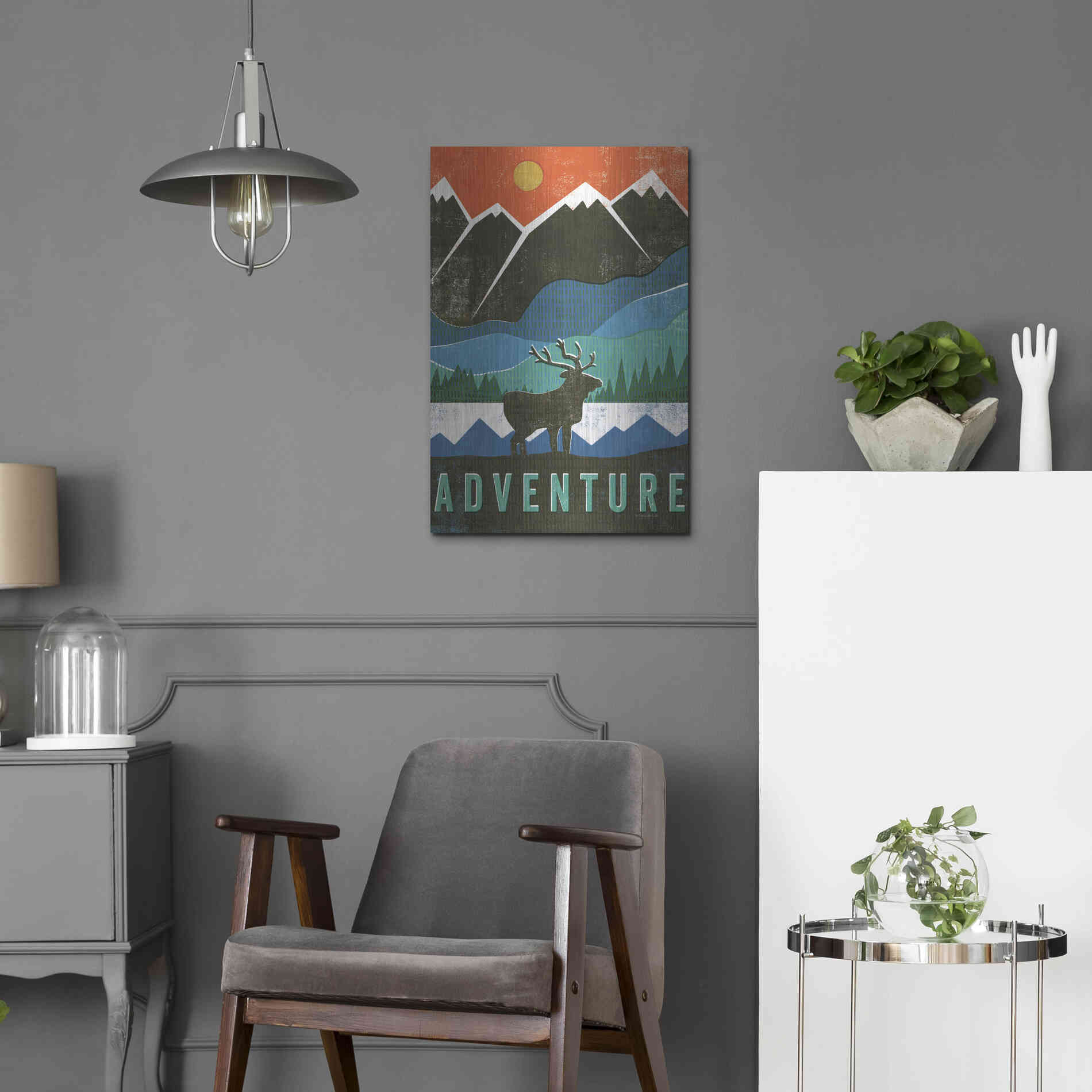 Luxe Metal Art 'Big Sky I' by Michael Mullan, Metal Wall Art,16x24