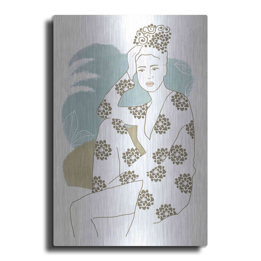 Luxe Metal Art 'Cap Esterel II' by Flora Kouta Metal Wall Art