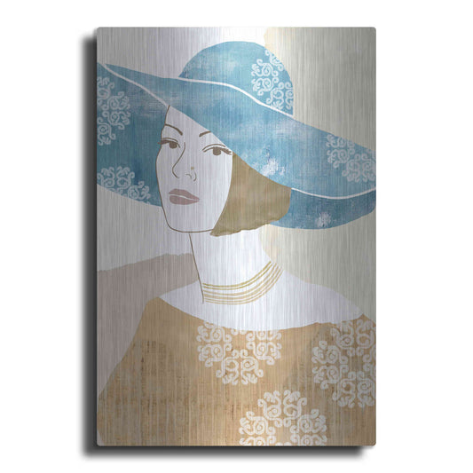 Luxe Metal Art 'Chapeau Boho II' by Flora Kouta Metal Wall Art