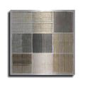 Luxe Metal Art 'Natural Patchwork II' by Flora Kouta Metal Wall Art