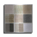 Luxe Metal Art 'Natural Patchwork III' by Flora Kouta Metal Wall Art