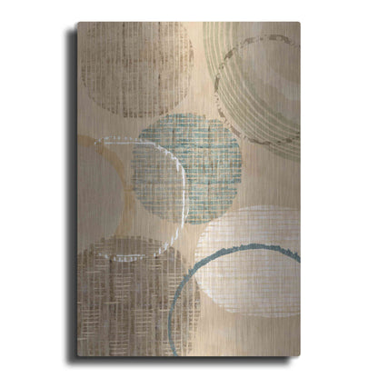 Luxe Metal Art 'Woven Baskets I' by Flora Kouta Metal Wall Art