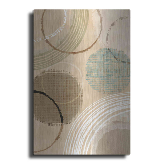 Luxe Metal Art 'Woven Baskets II' by Flora Kouta Metal Wall Art