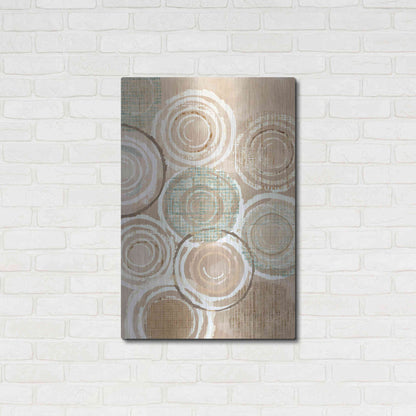 Luxe Metal Art 'Woven Baskets III' by Flora Kouta Metal Wall Art,24x36