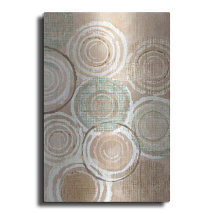 Luxe Metal Art 'Woven Baskets III' by Flora Kouta Metal Wall Art