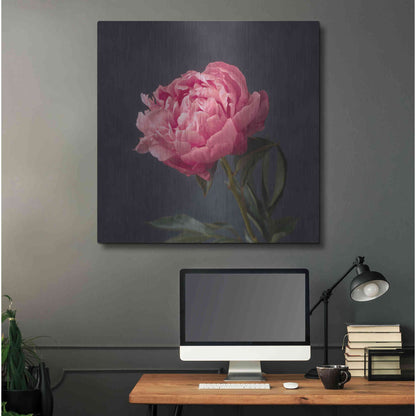 Luxe Metal Art 'Perfectly Pink' by Leah McLean Metal Wall Art,36x36