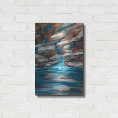 Luxe Metal Art 'Havasu Fall' by Louise Montillio Metal Wall Art,16x24