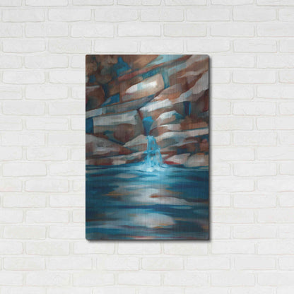 Luxe Metal Art 'Havasu Fall' by Louise Montillio Metal Wall Art,24x36