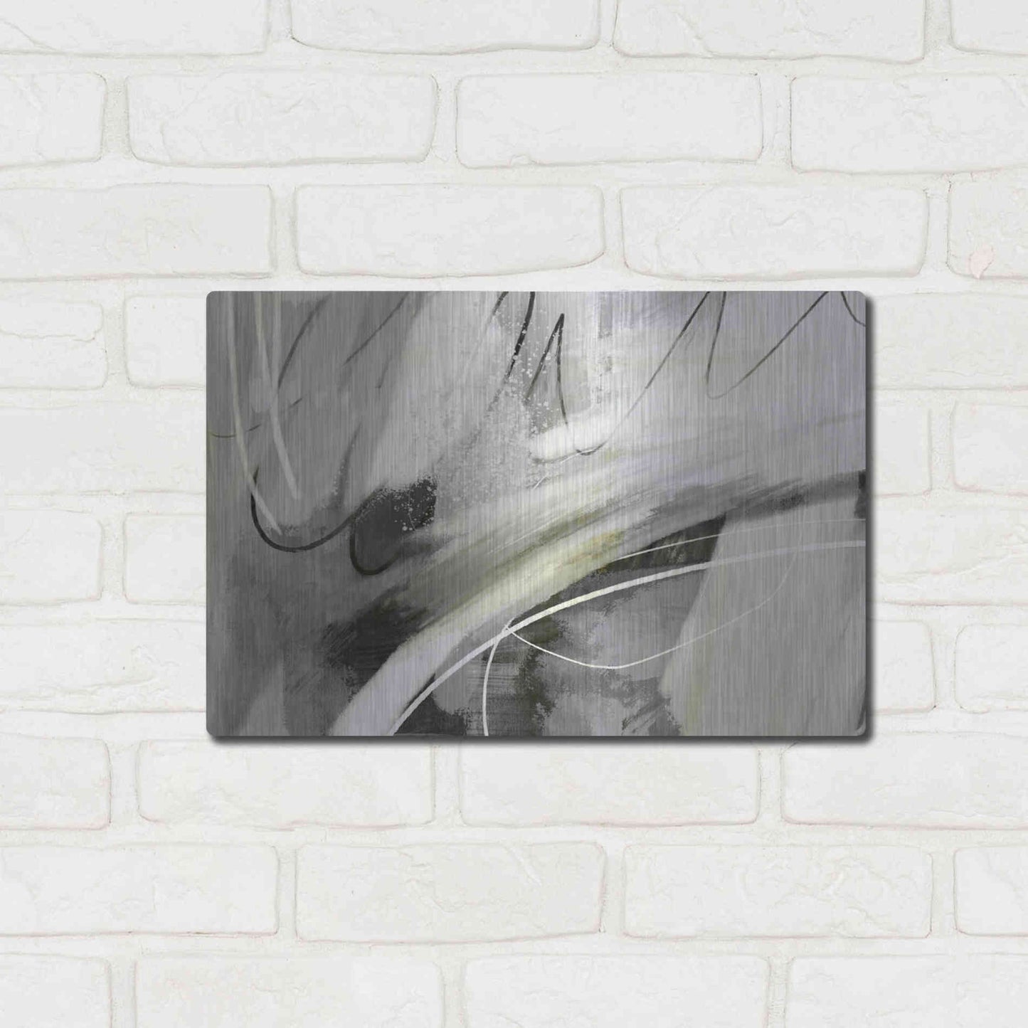 Luxe Metal Art 'Speak To Me' by Delores Naskrent Metal Wall Art,16x12