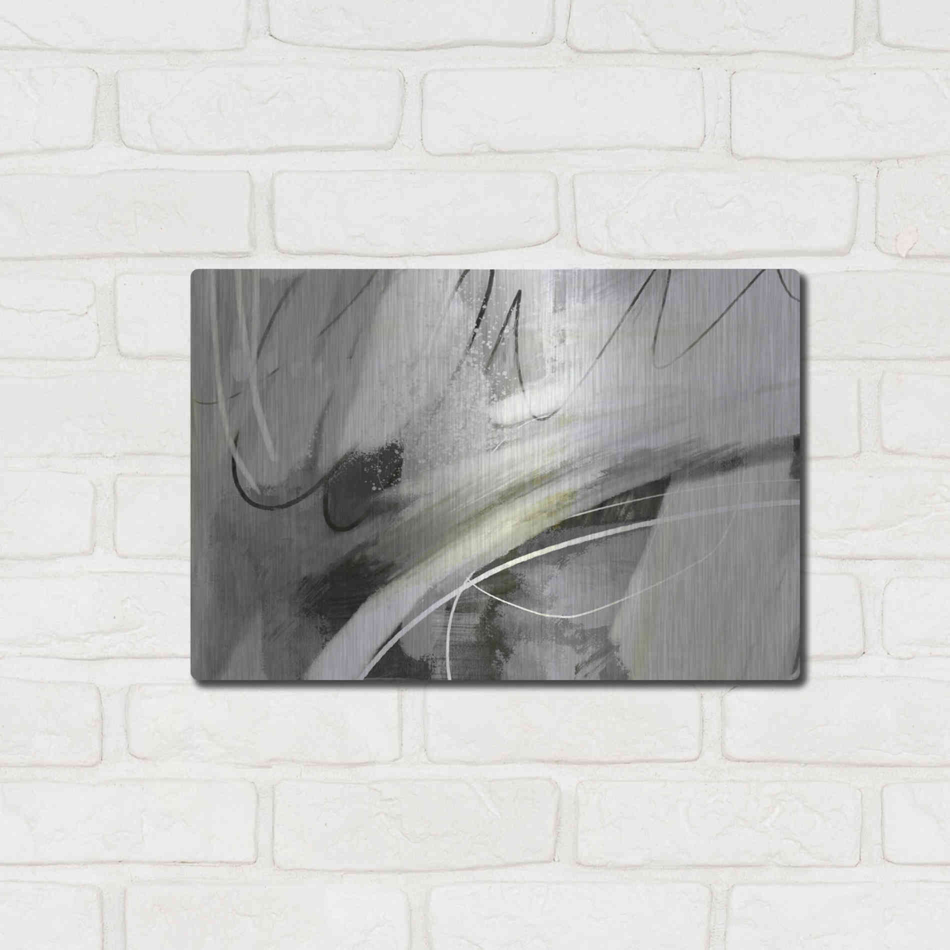 Luxe Metal Art 'Speak To Me' by Delores Naskrent Metal Wall Art,16x12