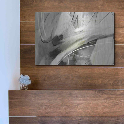 Luxe Metal Art 'Speak To Me' by Delores Naskrent Metal Wall Art,16x12