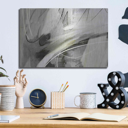 Luxe Metal Art 'Speak To Me' by Delores Naskrent Metal Wall Art,16x12