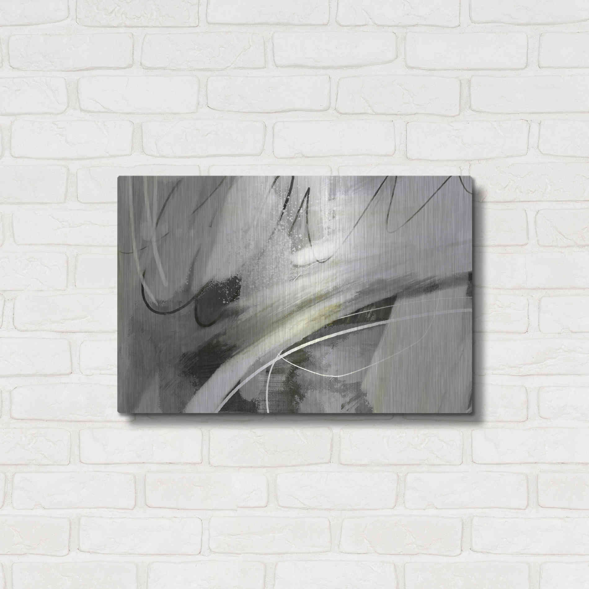 Luxe Metal Art 'Speak To Me' by Delores Naskrent Metal Wall Art,24x16