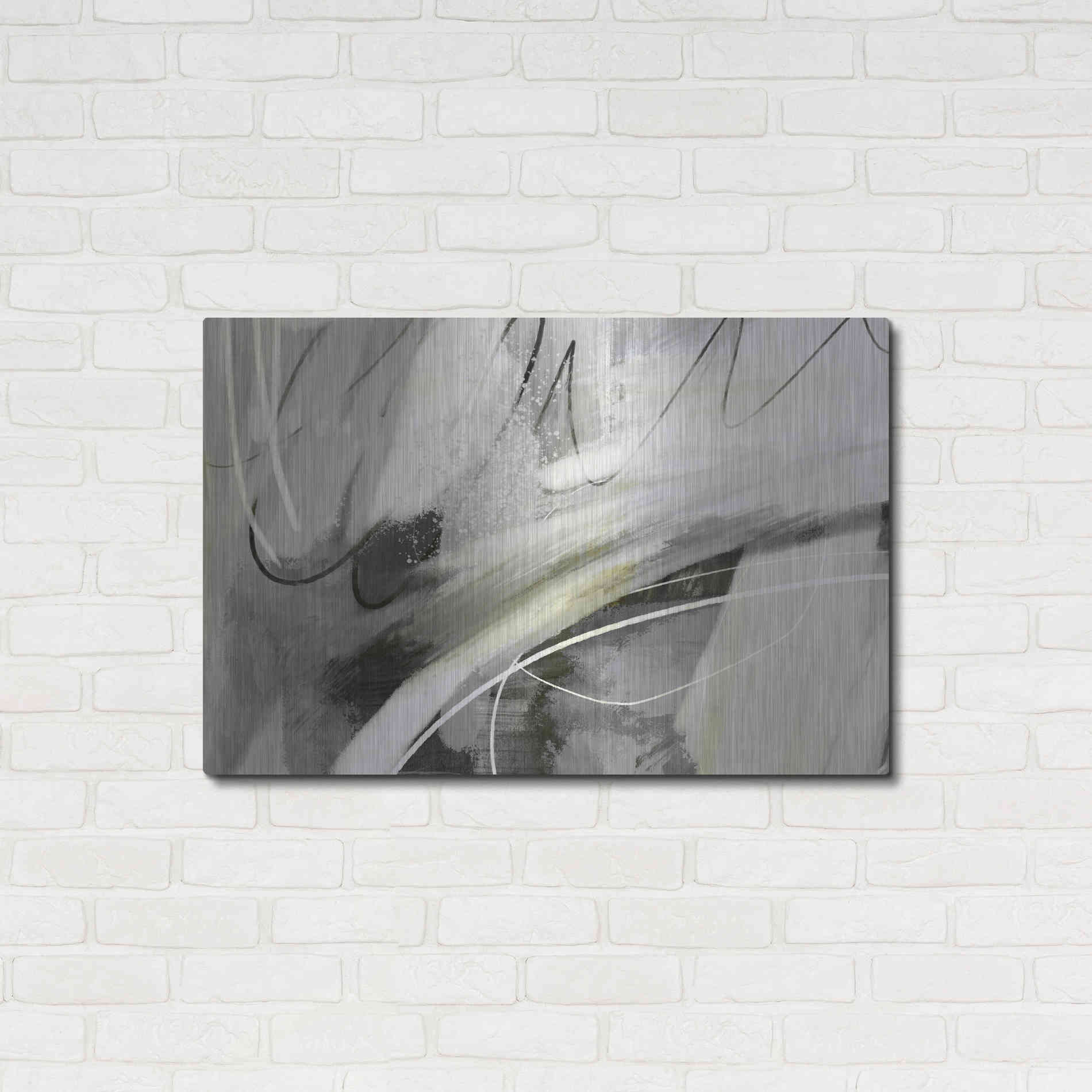 Luxe Metal Art 'Speak To Me' by Delores Naskrent Metal Wall Art,36x24