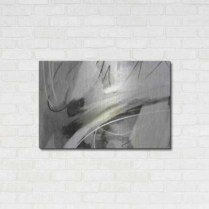 Luxe Metal Art 'Speak To Me' by Delores Naskrent Metal Wall Art,36x24