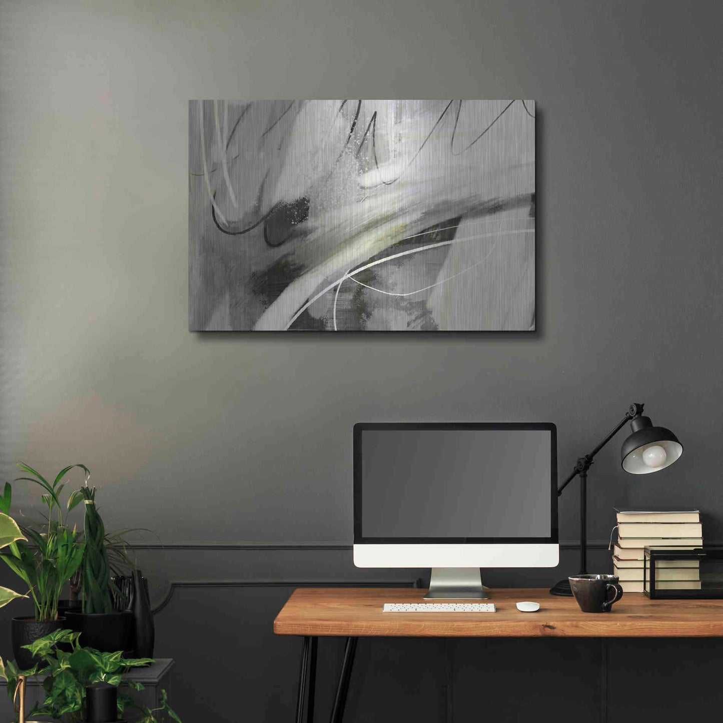 Luxe Metal Art 'Speak To Me' by Delores Naskrent Metal Wall Art,36x24