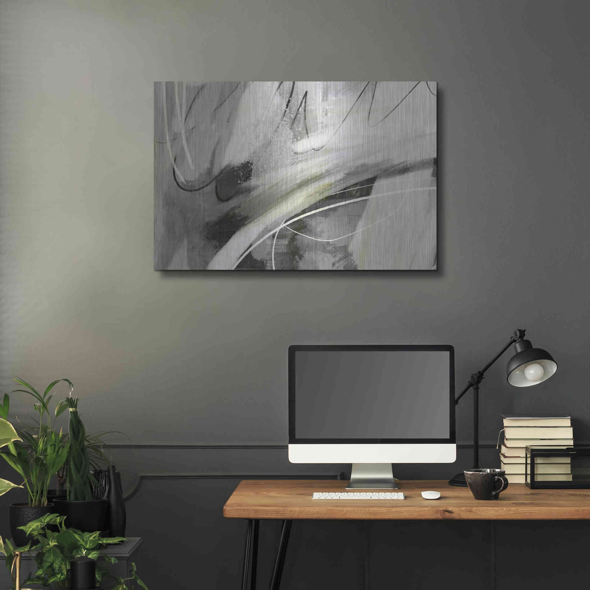 Luxe Metal Art 'Speak To Me' by Delores Naskrent Metal Wall Art,36x24