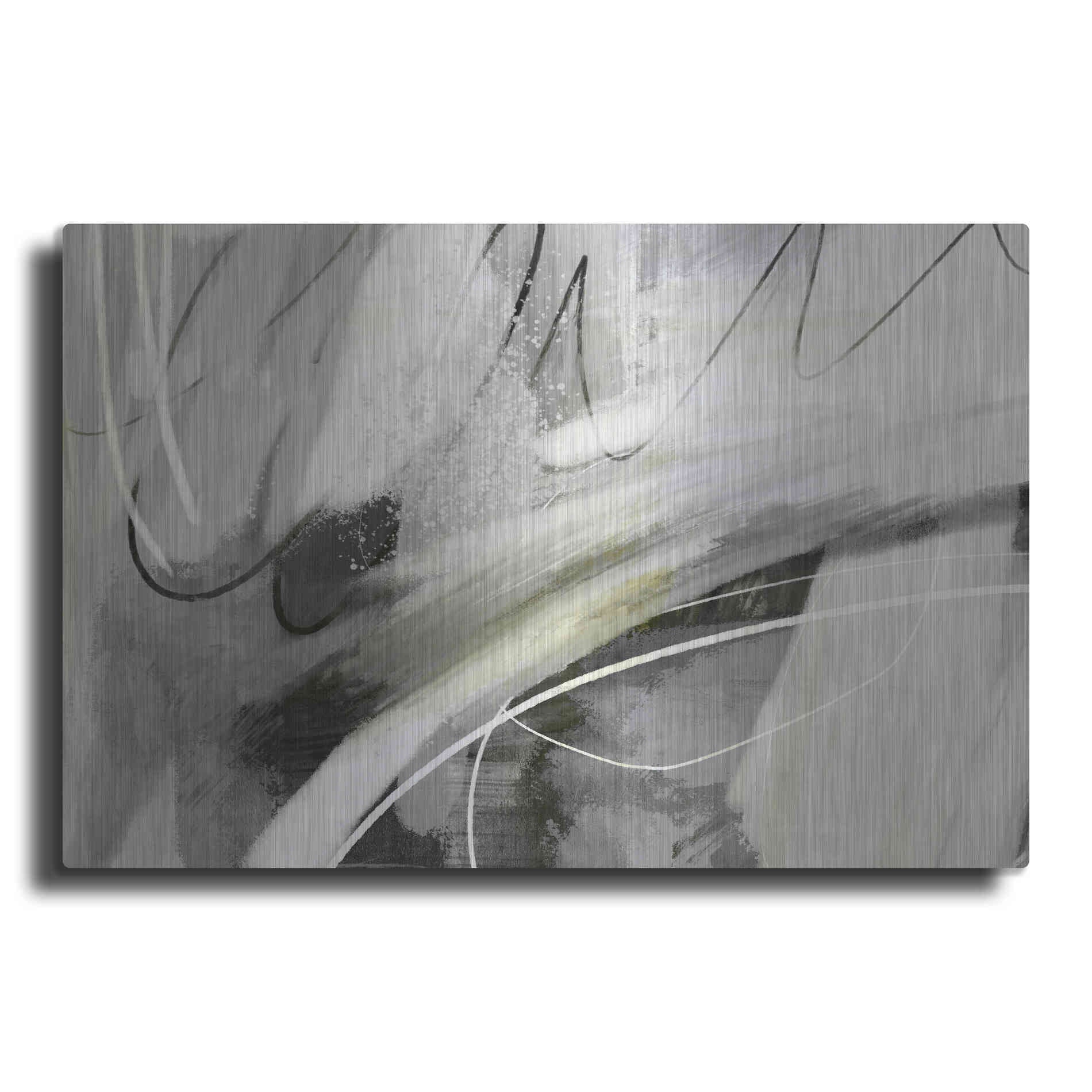 Luxe Metal Art 'Speak To Me' by Delores Naskrent Metal Wall Art