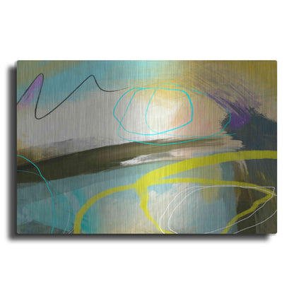 Luxe Metal Art 'Modulate' by Delores Naskrent Metal Wall Art