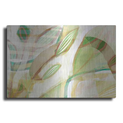 Luxe Metal Art 'Tangled Leaves' by Delores Naskrent Metal Wall Art